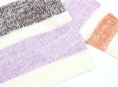 Name It scarlet ibis stribet strikbluse